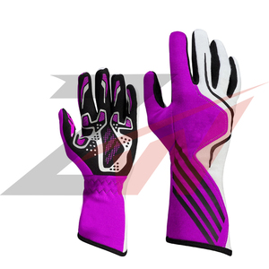 Guantes de Carreras de Coche Personalizados, Transpirables, Ignífugos, Ligeros, de Dedo Completo, Duraderos y Transpirables, Diseño Profesional - Product Image 3