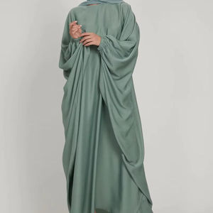 Abaya de Estilo Dubái para Mujer, Precio Económico, Superventas, Nuevo Diseño, Vestido Abaya Musulmán para Mujer, Manga Larga, Transpirable - Product Image 4