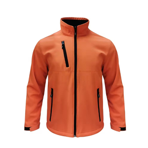 Veste softshell pour homme, de marque, rembourrée de duvet, imperméable, bomber d'hiver, satinée, sherpa, à capuche, coupe-vent, extensible, pour les sports de plein air, nouvelle - Product Image 5