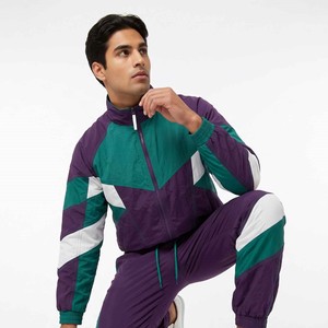 Ensemble de survêtement coupe-vent en nylon pour homme, personnalisé OEM, deux pièces, léger, pour la course à pied, fabricant et fournisseur - Product Image 4