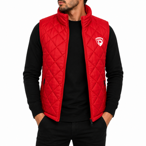 DUMELA Men's Customized Color Puffer Jacket Stand Collar Zipper Front Logo Windproof Winter Casual <b>Canvas</b> <b>Plain</b> Dyed - Product Image 5