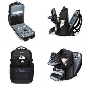 Bagnex 9772 Waterproof Laptop <b>Backpack</b> 30L <b>Large</b> Capacity Travel Daypack Anti Theft Oxford Business School <b>Backpack</b> - Product Image 3