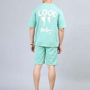 Ensemble 2 pièces d'été pour hommes 2026 : Short et T-shirt personnalisés, style décontracté urbain - Product Image 3