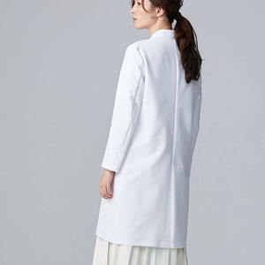 เสื้อกาวน์แพทย์ผ้าใหม่สำหรับโรงพยาบาล ห้องปฏิบัติการทางการแพทย์ เสื้อคลุมแพทย์ชายหญิง เสื้อกาวน์สีขาวสำหรับผู้หญิง บริการ OEM คุณภาพสูงสุด - Product Image 3