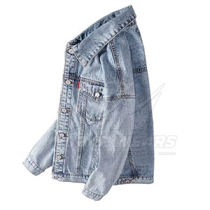 Fashion Forward Jeans Winter <b>Jacket</b> For <b>Men</b> Soft <b>Warm</b> Interior Stylish Streetwear Perfect For Days Outfit - Product Image 2