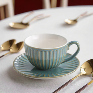 Modern Luxury <b>Tea</b> <b>Set</b> With Silver Detailing Premium <b>Tea</b> Cups Stylish Teapot Decorative Serving Tray <b>Sugar</b> Pot Milk Jug - Product Image 6