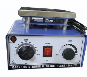 Agitateur magnétique à plaque chauffante numérique de haute qualité avec contrôle de vitesse pour différentes applications, fabriqué en Inde - Product Image 1