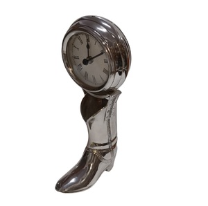 Handmade Boot Figure Style Table <b>Clock</b> Decoration For Home Accessories Gift Items - Product Image 1