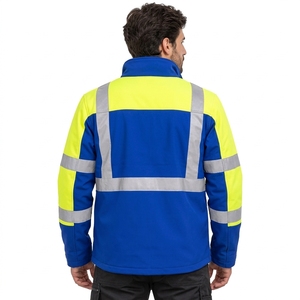 Veste de sécurité réfléchissante, vêtements de travail, matériau durable, léger, coupe confortable, vêtements de sécurité pour la construction et les activités de plein air, personnalisable - Product Image 2