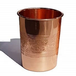 Verres à boire en cuivre, gobelets métalliques réutilisables de qualité supérieure pour l'eau, les jus, les cocktails, pour la cuisine et la salle à manger. - Product Image 1