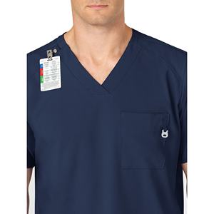 ชุดยูนิฟอร์มแพทย์ชายแบบใหม่ปี 2026 ผ้าฝ้ายพรีเมียม สวมใส่สบาย น้ำหนักเบา ระบายอากาศได้ดี ชุดทำงานสำหรับแพทย์และพยาบาล แบบสั่งทำได้ - Product Image 4