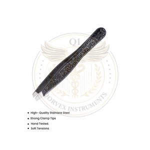 Pince à épiler professionnelle en acier inoxydable pour sourcils, outils de maquillage pour extension de volume 3D, pince à épiler de haute qualité pour sourcils - Product Image 5