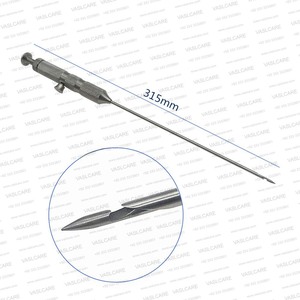 Aguja de sutura de 1.5mm y 2.2mm para perforación de hilo, instrumento laparoscópico para cirugía abdominal de Vaslcare - Product Image 2