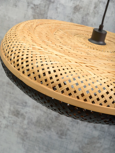 Wholesale Price Bamboo Ceiling <b>Light</b> Handmade Woven <b>Chandelier</b> For Contemporary Living Spaces - Product Image 2