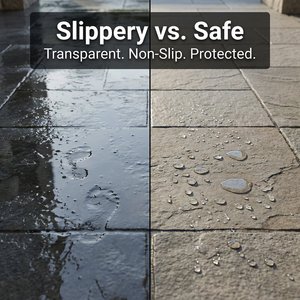 Revêtement transparent hydrofuge pour sols en béton avec protection anti-poussière, scellant polymère silane-siloxane à base d'eau, en vrac - Product Image 2