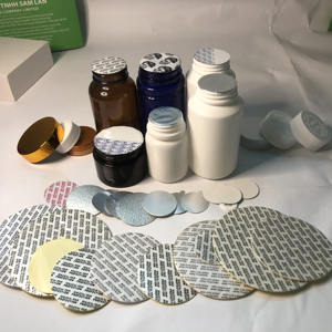 Sello de Aluminio para Botellas, a Prueba de Fugas, Manipulaciones y Niños, de Grado Alimenticio, Fácil de Abrir, Impresión Personalizada para Botellas de PET/HDPE/Vidrio - Product Image 1