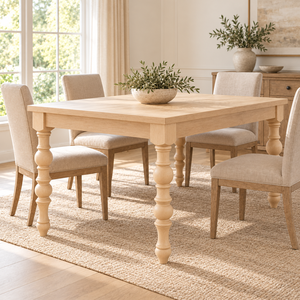 Solid Wood <b>Table</b> <b>Leg</b> Solid Wood Furniture <b>Leg</b> Traditional Round Shape <b>Table</b> Base Easy Installation Home Office Use - Product Image 4