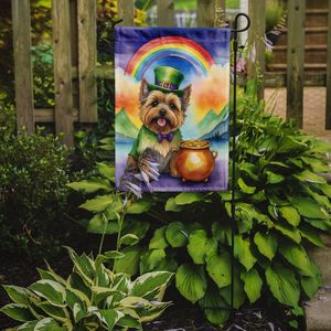 Cairn Terrier St Patrick's Day <b>Garden</b> <b>Flag</b> Multicolor Mailbox Decorative Yard Banner for Patio Artwork Flower Beds Small Size - Product Image 2