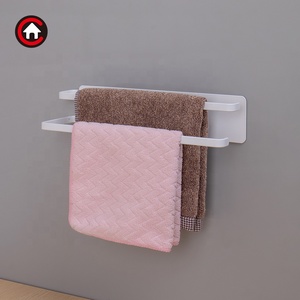 Porte-serviettes magnétique adhésif sans perçage <span class=keywords><strong>Barre</strong></span> de suspension murale pour la <span class=keywords><strong>cuisine</strong></span> et la salle de bain pour la machine à laver Réfrigérateur Rangement latéral - Product Image 3