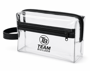 Neceser Transparente para Hombres y Mujeres, Organizador de Cosméticos de Viaje, Bolsa de Aseo Impermeable Colgante, Bolsa de Maquillaje y Cuidado Personal con Cierre Duradero - Product Image 2