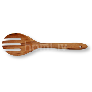 OEM Angela Teak Wood Jumbo Salad Fork Sustainable Food Safe No <b>Paint</b> and Varnish Halal Natural Eco Friendly Customized - Product Image 6