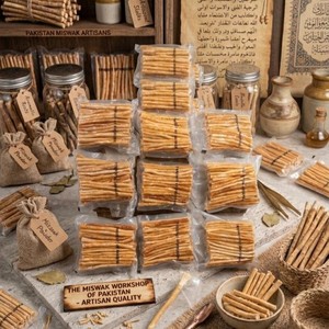 Natural <b>Miswak</b> <b>Sticks</b> Traditional Herbal Oral Care Product Portable Tooth Cleaning Chewing <b>Stick</b> For Home And Travel Use - Product Image 1