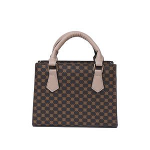 Luxury Designer Waterproof Pu Tote Handbag Retro <b>Square</b> Zipper Single Shoulder Women Daily Bag - Product Image 5