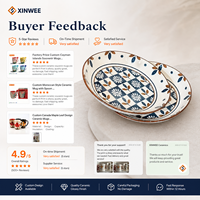 Assiette à dîner à motif floral, étiquette privée, logo personnalisé, assiette en céramique, fabricant OEM, vente en gros pour restaurants et commerces de détail