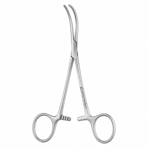 Pinza Vascular Periférica Curva DeBAKEY Light, Mandíbula de 1-7/8 pulgadas (4.8 cm), Longitud Total de 6 pulgadas (15.2 cm), ZETOMEDPRO - Product Image 1