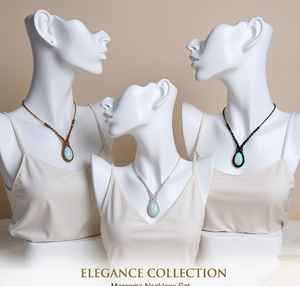 Colliers en macramé avec cristaux de guérison, pendentifs tissés en pierre naturelle, vente en gros, Mangalmay Corporation Trustpass - Product Image 5