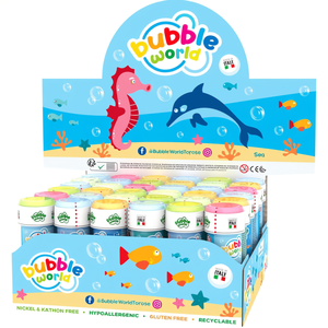 Bubble World Bubble Blowing Seahorse 60 ml Giocattolo a tema marino per bambini dai 2 ai 4 anni - Product Image 2
