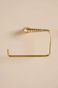 Modern Iron Toilet Paper Holder Wall Mounted Tissue <b>Roll</b> Storage <b>Rack</b> Bathroom Organization Accessory - Product Image 5