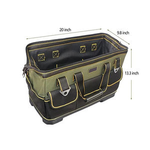 Bolsa de Herramientas para Electricista de Alta Resistencia y Multiusos con Cierre y Base de Plástico NAHEED SPORTS Logotipo Personalizado Precio Bajo al por Mayor - Product Image 6