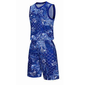 Uniforme de Baloncesto Hecho en Fábrica al Mejor Precio al por Mayor, Uniforme de Baloncesto de Alta Calidad con Nuevo Diseño y Talla Personalizada - Product Image 1