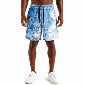 Shorts de Playa Sublimados de Verano de Alta Calidad para Hombre, 100% Poliéster, Shorts de Baño Estampados Personalizables para Hombre - Product Image 5