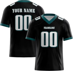 Maillot de rugby personnalisé en polyester de haute qualité pour sublimation, unisexe, vêtements de sport personnalisés - Product Image 1
