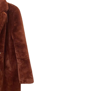 Abrigo Clásico Largo de Lana para Mujer, Estilo Sherpa, Diseño de Logotipo Personalizado, Alta Calidad, OEM/ODM, Moderno y Elegante - Product Image 3