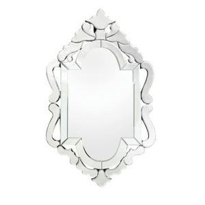 Miroir mural de style baroque vénitien décoratif de luxe | Miroir d'appoint en verre avec cadre orné vintage pour salon et décoration intérieure - Product Image 1