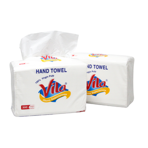 Serviettes en papier pour les mains super économiques, haute absorption, taille personnalisée, 1 pli, en pâte de bois vierge, pour hôtel et maison - Product Image 4