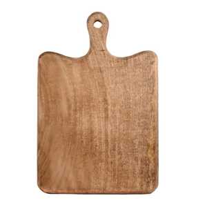 Planche à découper en bois clair Skies Trader, longue et rectangulaire, plateau de service pour fromage, antibactérien, durable - Product Image 3