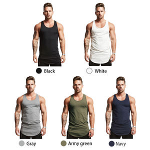 <b>Men</b> Essential Sleeveless Tank Top Premium Cotton Athletic Gym Workout <b>Shirt</b> Casual Summer Fitness Lifestyle Apparel - Product Image 6