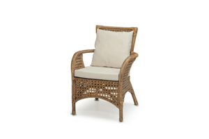 Sillón de Ratán Trenzado CORDELLA, Cómodo para Sala de Estar, Muebles de Indonesia para el Hogar - Product Image 2