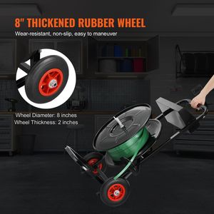 Carrello Dispenser per Reggiatura Resistente con Nucleo da 8 Pollici, Antiscivolo, per Bobine di Reggiatura in PET/PP/Fibra - Product Image 6