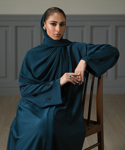 Abaya Modeste Femme Personnalisée Tenue Décontractée Légère Hiver Printemps 2025-26 Service OEM Sur Mesure Vêtements Islamiques - Product Image 5