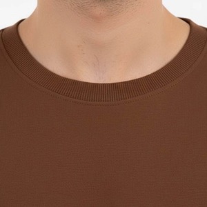 T-shirt Homme Oversize 100% Coton Manches Courtes Coupe Ample Grammage Lourd Uni - Product Image 4