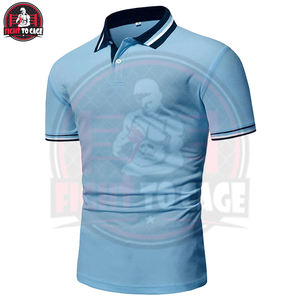 Chemise en coton tissé respirant bleu ciel, style unique fait main, qualité supérieure, col à revers, collection été - Product Image 2