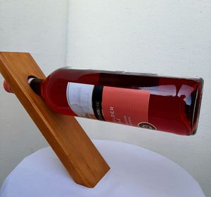 Wooden wine <b>rack</b> artistic wine holder sculptural bottle stand luxury wine storage modern tabletop wine <b>rack</b> handcrafted wooden - Product Image 6