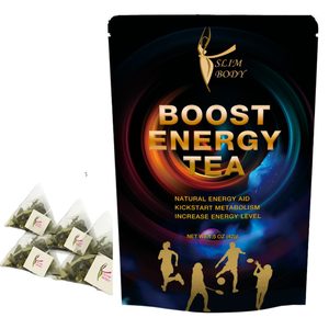 Thé Herbal Énergisant Slim Body Boost 14 Sachets d'infusion Aide Naturelle à l'Énergie Démarre le Métabolisme - Product Image 1