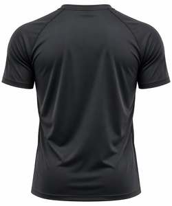 Men's Anti-Wrinkle Knitted Performance Short Sleeve Casual <b>Shirt</b> Quick Dry Solid Colors Polyester ODM Summer Wear - Product Image 2