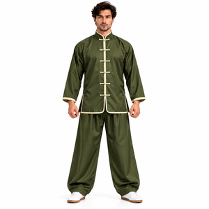 Vêtements de Kung Fu personnalisés pour hommes et femmes, uniforme traditionnel d'arts martiaux, veste et pantalon, fournisseur en gros - Product Image 3